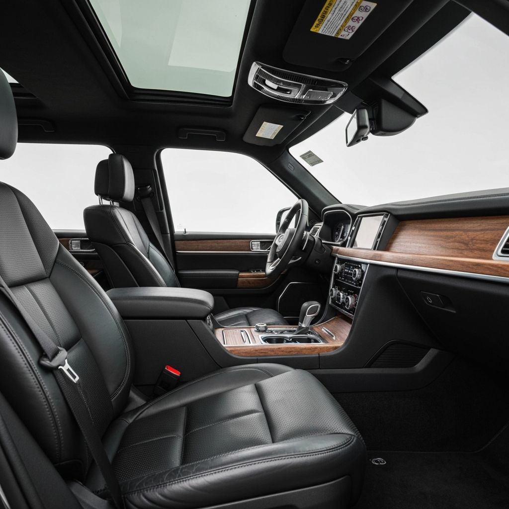 Jeep Grand Wagoneer Luxury Interior